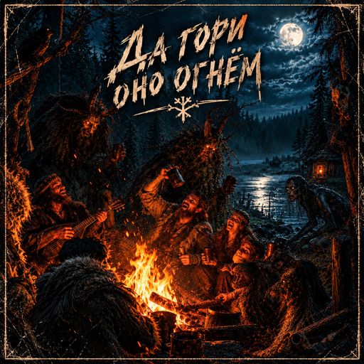 Обложка: GritRen — Да Гори Оно Огнём